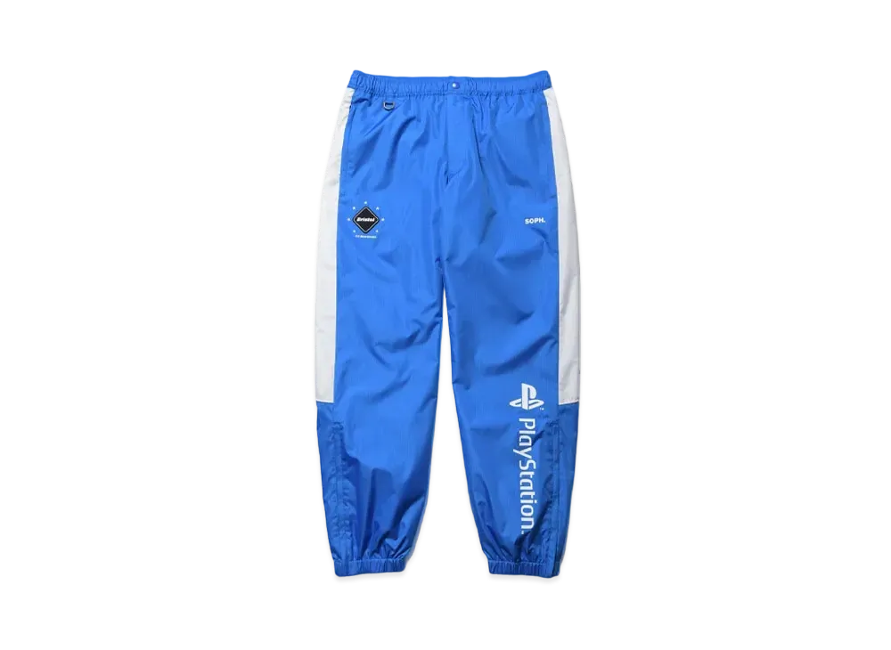 F.C.Real Bristol x PlayStation Warm Up Pants "Blue"