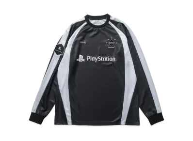F.C.Real Bristol x PlayStation Practice Long Sleeve Buggy Top "Black"