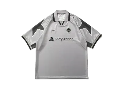 F.C.Real Bristol x PlayStation Star Short Sleeve Game Shirt "Silver"