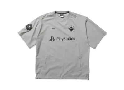 F.C.Real Bristol x PlayStation Dot Air Short Sleeve Piste "Light Gray"