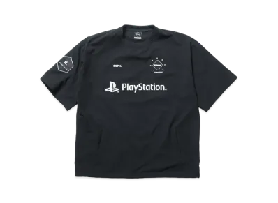 F.C.Real Bristol x PlayStation Dot Air Short Sleeve Piste "Black" FCRB-242009