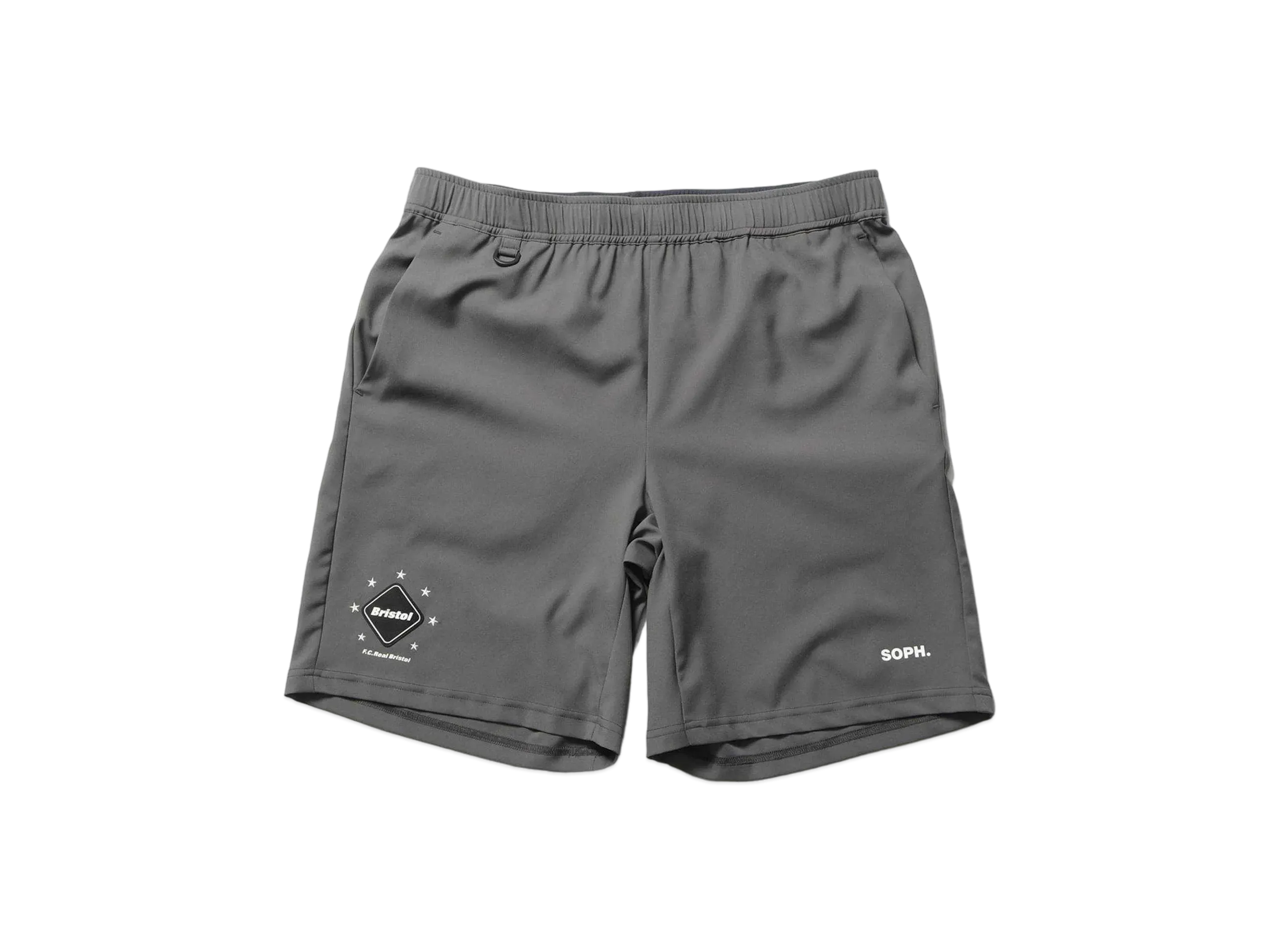 F.C.Real Bristol Team Track Shorts "Gray"