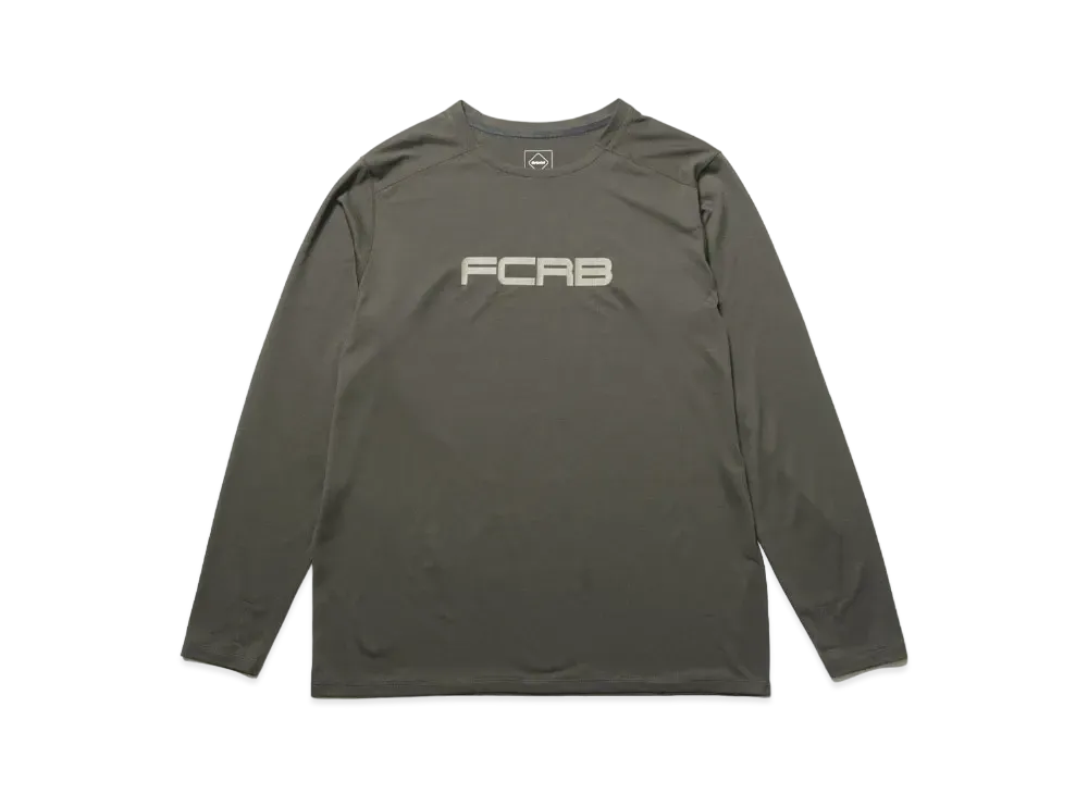 F.C.Real Bristol Tech Long Sleeve Tee "Khaki"