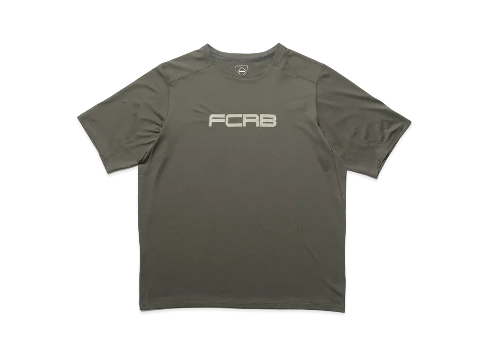 F.C.Real Bristol Tech Short Sleeve Tee "Khaki"