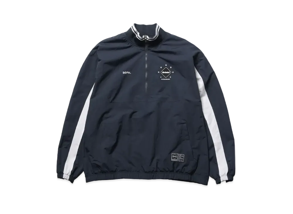 F.C.Real Bristol Practice Half Zip Jacket "Navy"