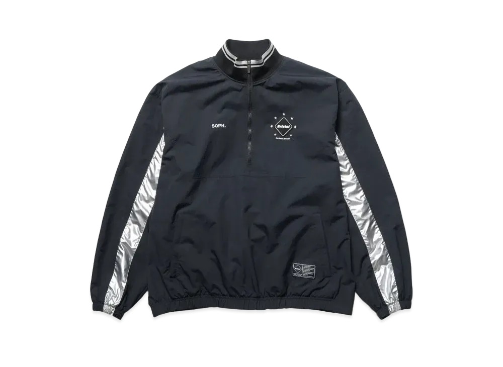 F.C.Real Bristol Practice Half Zip Jacket "Black"