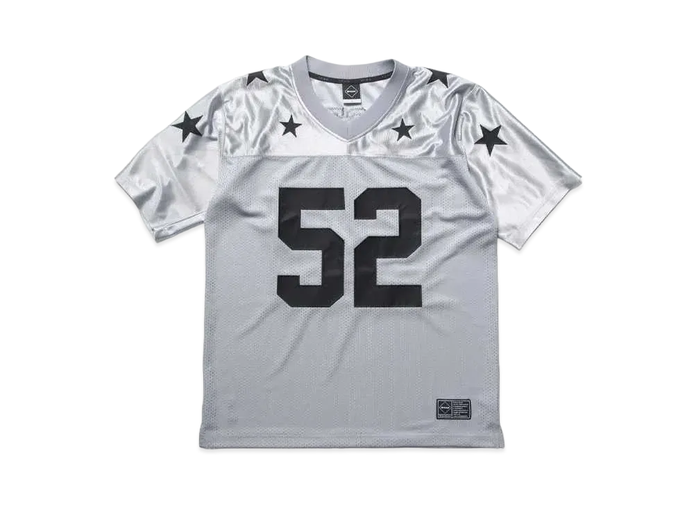 F.C.Real Bristol Practice Short Sleeve Football Top "Silver"