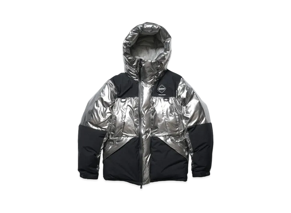 F.C.Real Bristol Down Bench Parka "Silver"