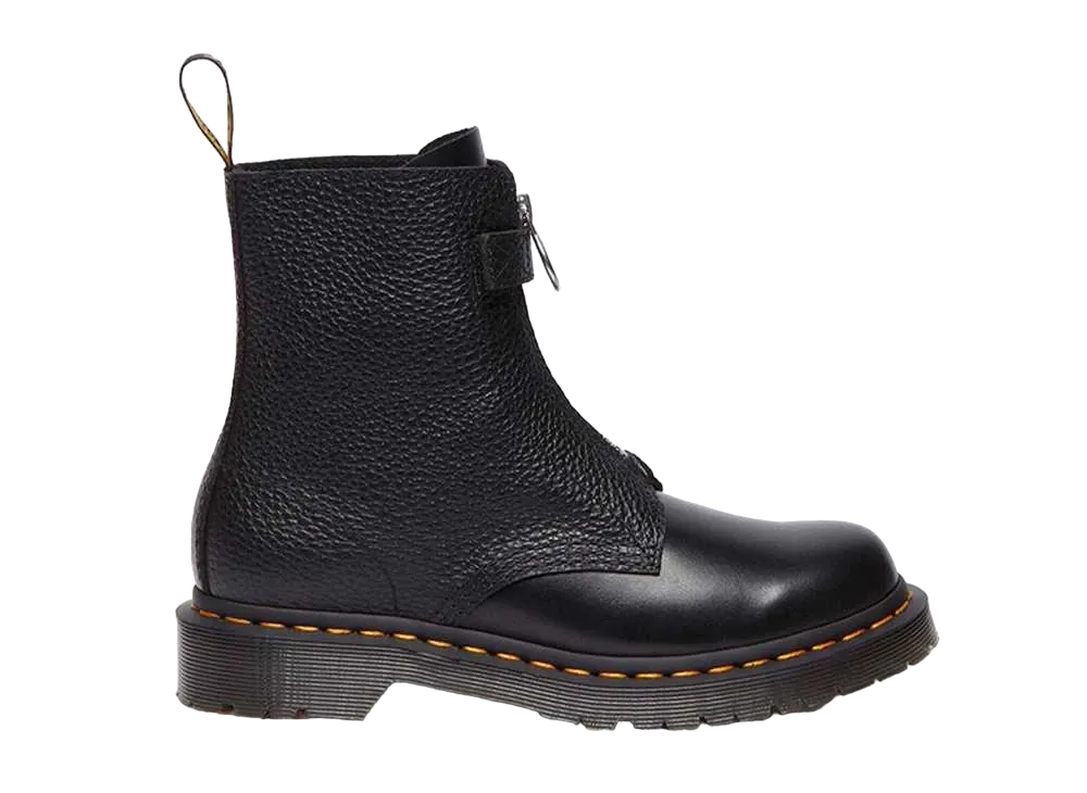ドクターマーチン ウィメンズ 1460 パスカル フロントジップ ブーツ "ブラック"
