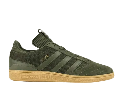 UNDEFEATED × adidas Busenitz "Earth Green/Gold Metallic" (F&F)