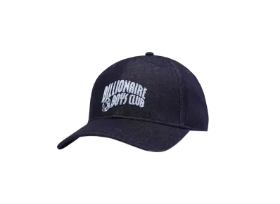 BILLIONAIRE BOYS CLUB DENIM CAP ARCH LOGO "BLACK"