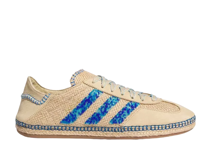 クロット × アディダスオリジナルス ガゼル バイ エディソンチャン "リネンカーキ/ライトブルー"