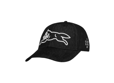 ICECREAM DENIM CAP RUNNING DOG "BLACK"