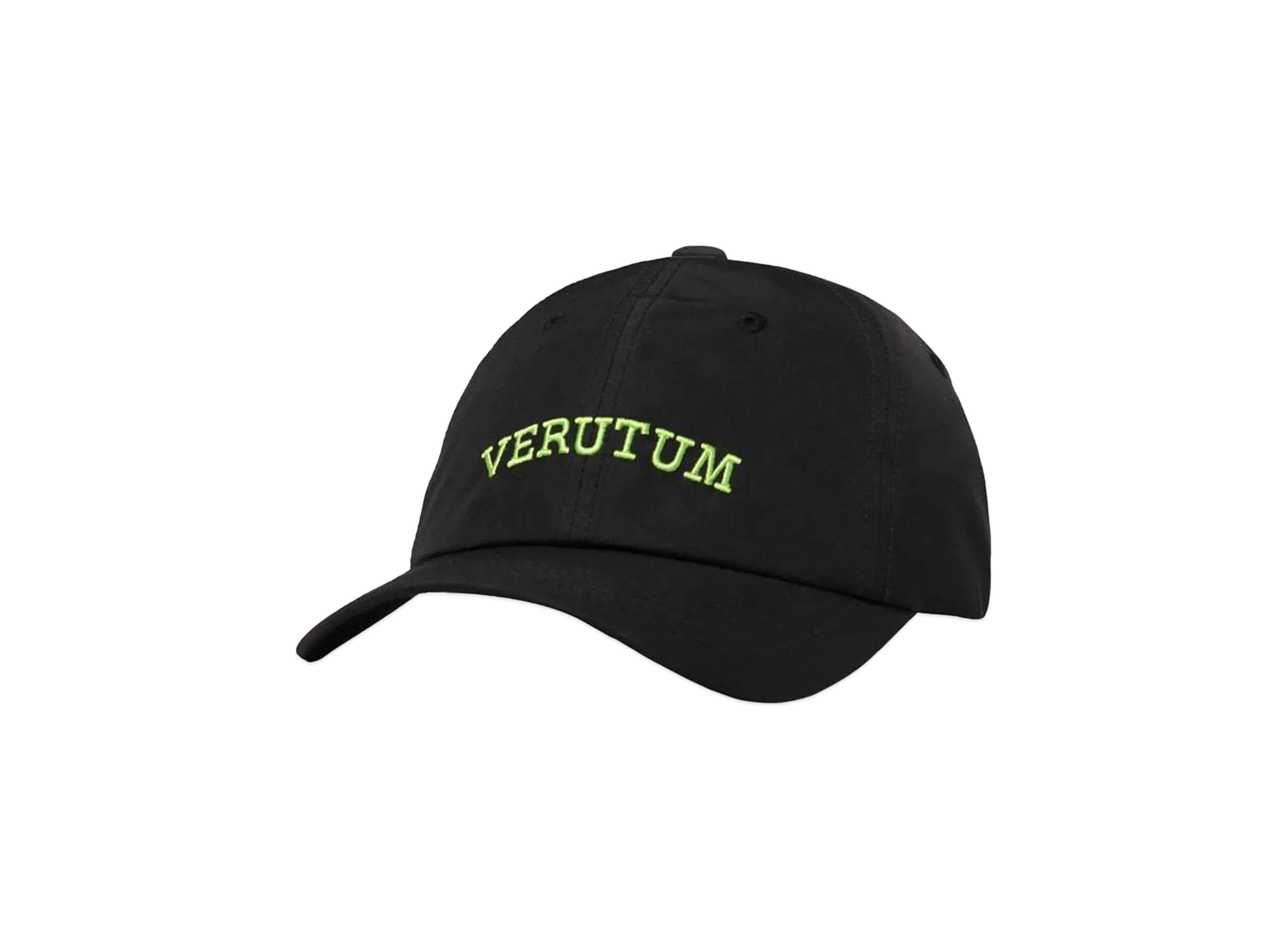 VERUTUM IVY ARCH LOGO SPORTS CAP "Black Neon Green"