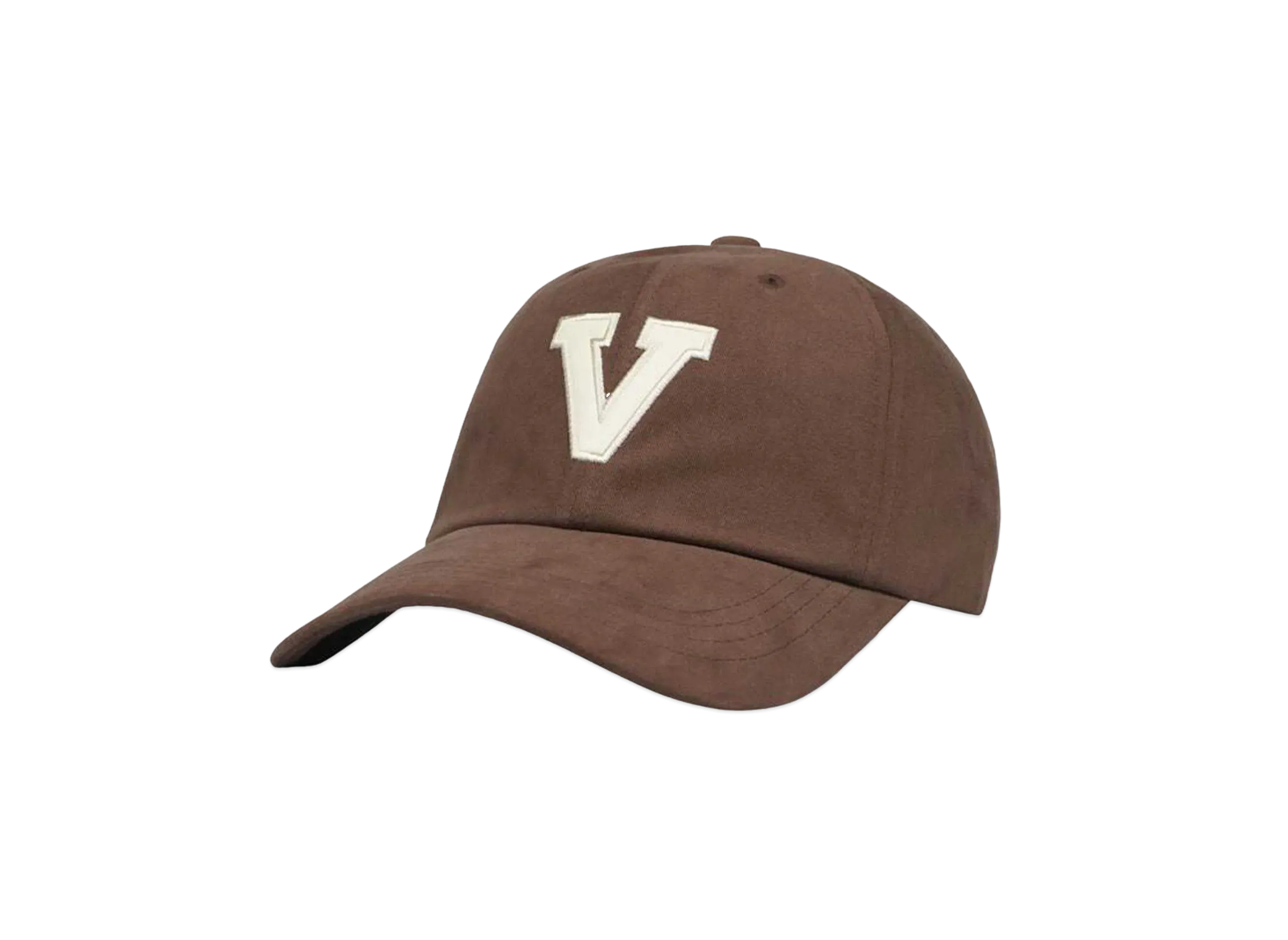 VERUTUM Leather Applique Cap "Brown"