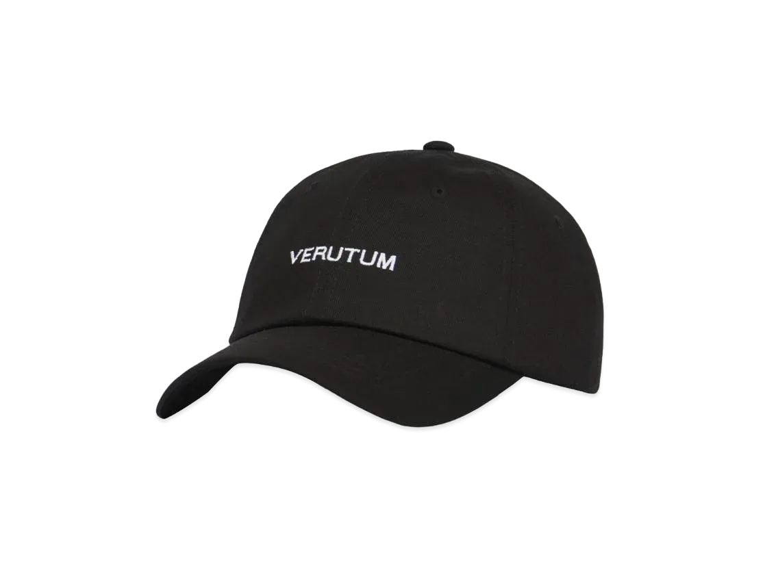 VERUTUM VERUTUM Small Logo Cap "Black"
