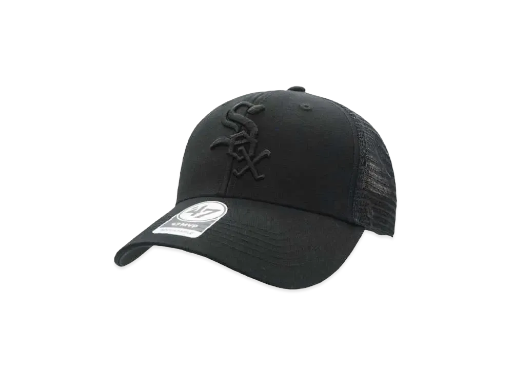 47 WHITESOX FLAGSHIP WASH MVP "BLACKxBLACK"
