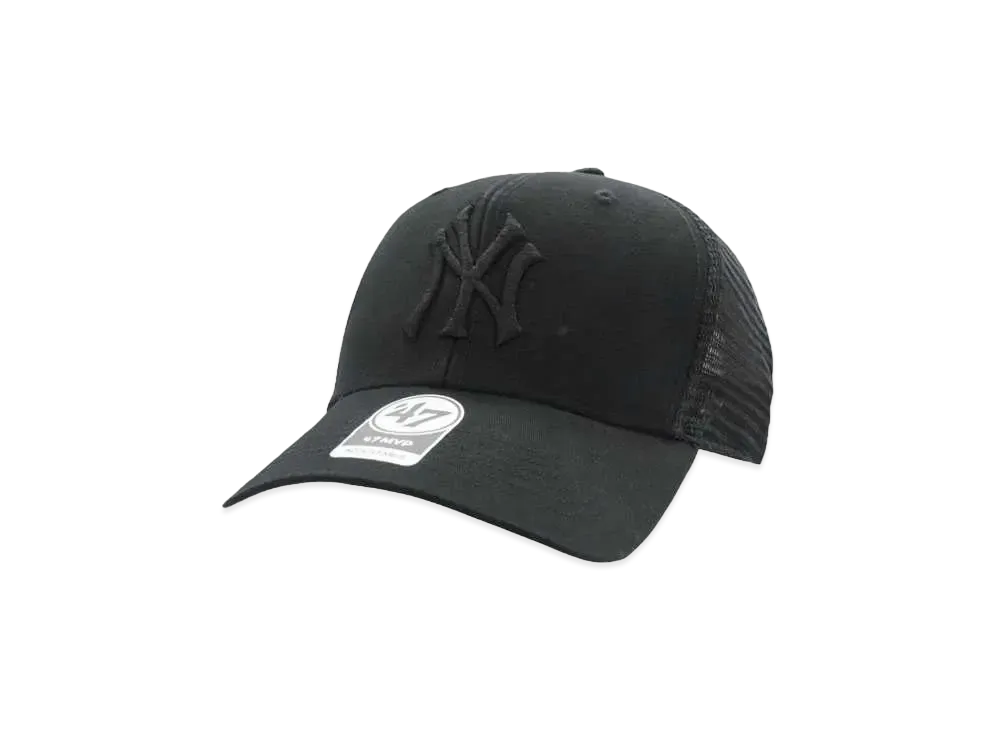 47 YANKEES FLAGSHIP WASH MVP "BLACKxBLACK"