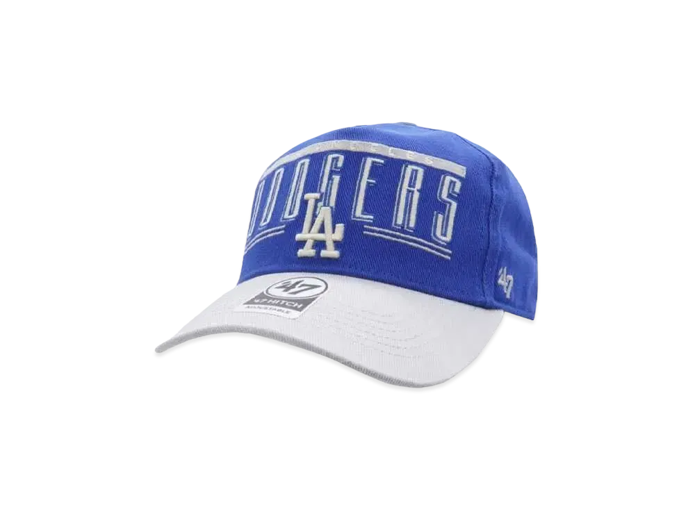 47 DODGERS DOUBLE HEADER BASE LINE HITCH "ROYALxGRAY"