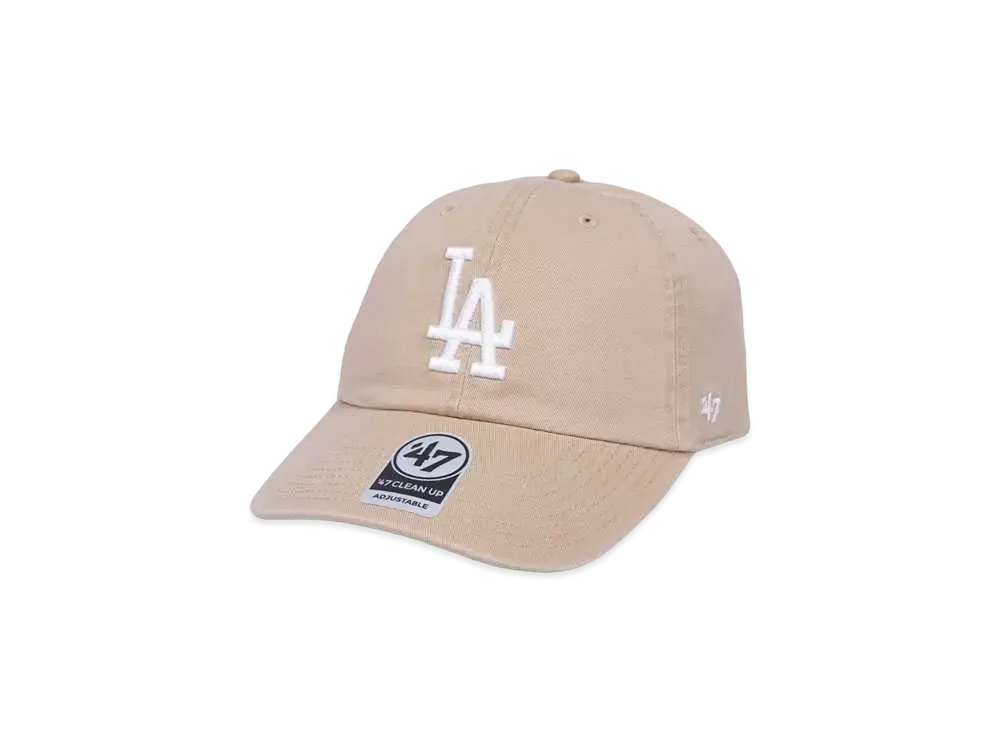 47 Dodgers '47 CLEAN UP Khaki x White logo "KHAKI"