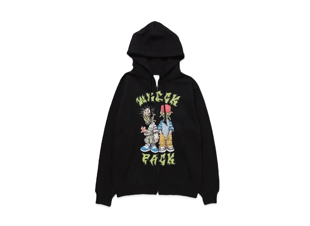 BEAMS FUTURE ARCHIVE x WRECK PACK Zip HD "Black"