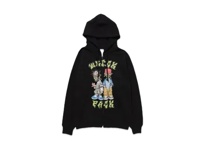 BEAMS FUTURE ARCHIVE x WRECK PACK Zip HD "Black"