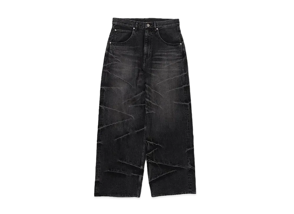 BEAMS FUTURE ARCHIVE x WRECK PACK Buggy Denim "Black"