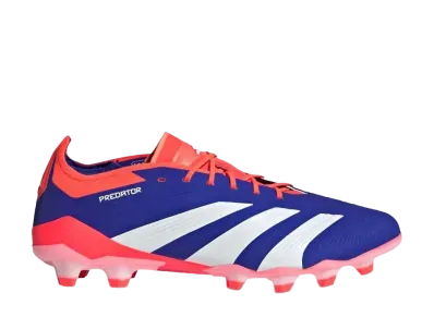 adidas Predator Elite Low HG/AG "Lucid Blue/Footwear White/Solar Red"