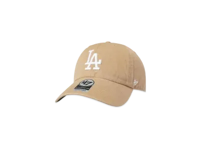 '47 DODGERS CLEAN UP KHAKI x WHITE LOGO "WHITE"