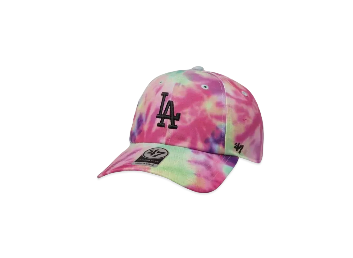 '47 DODGERS TIE DYE CLEAN UP MF "Marble WHITE"