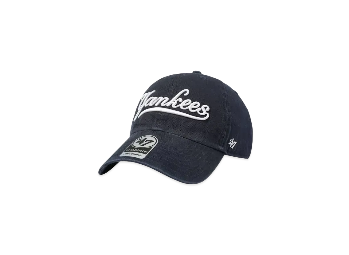 '47 YANKEES SCRIPT CLEAN UP "Navy"