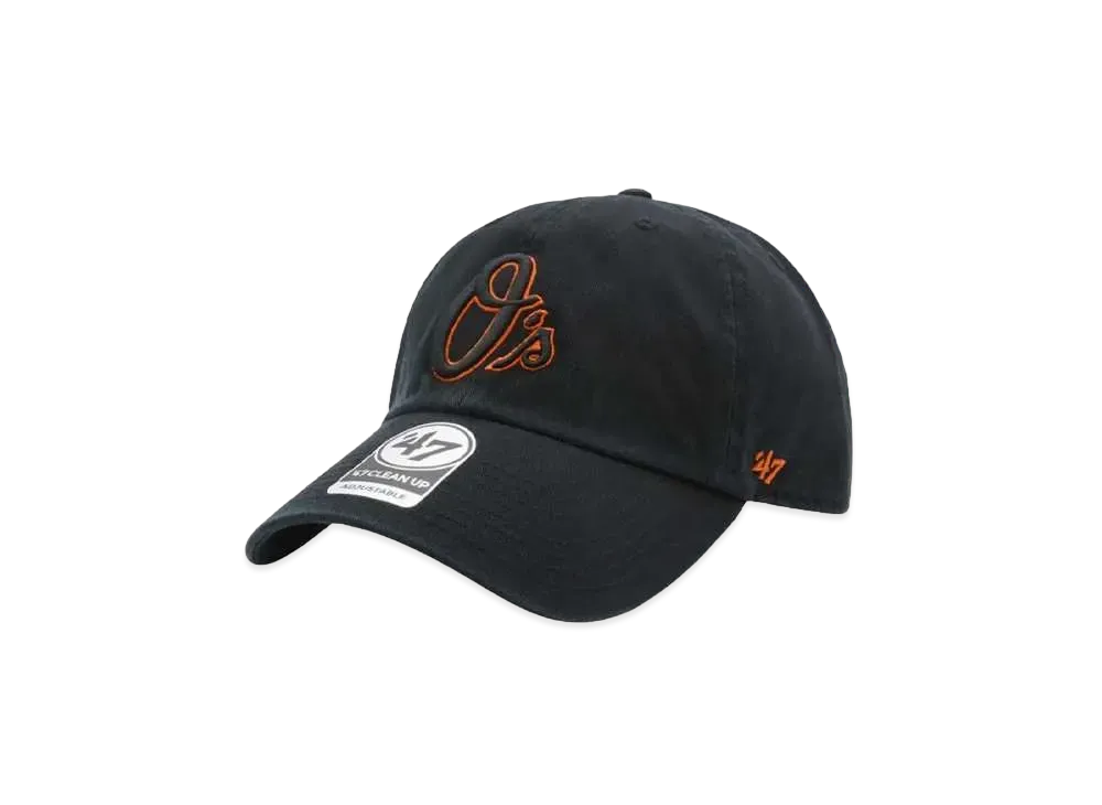 47 Orioles '47 CLEAN UP "BLACK/ORANGE"