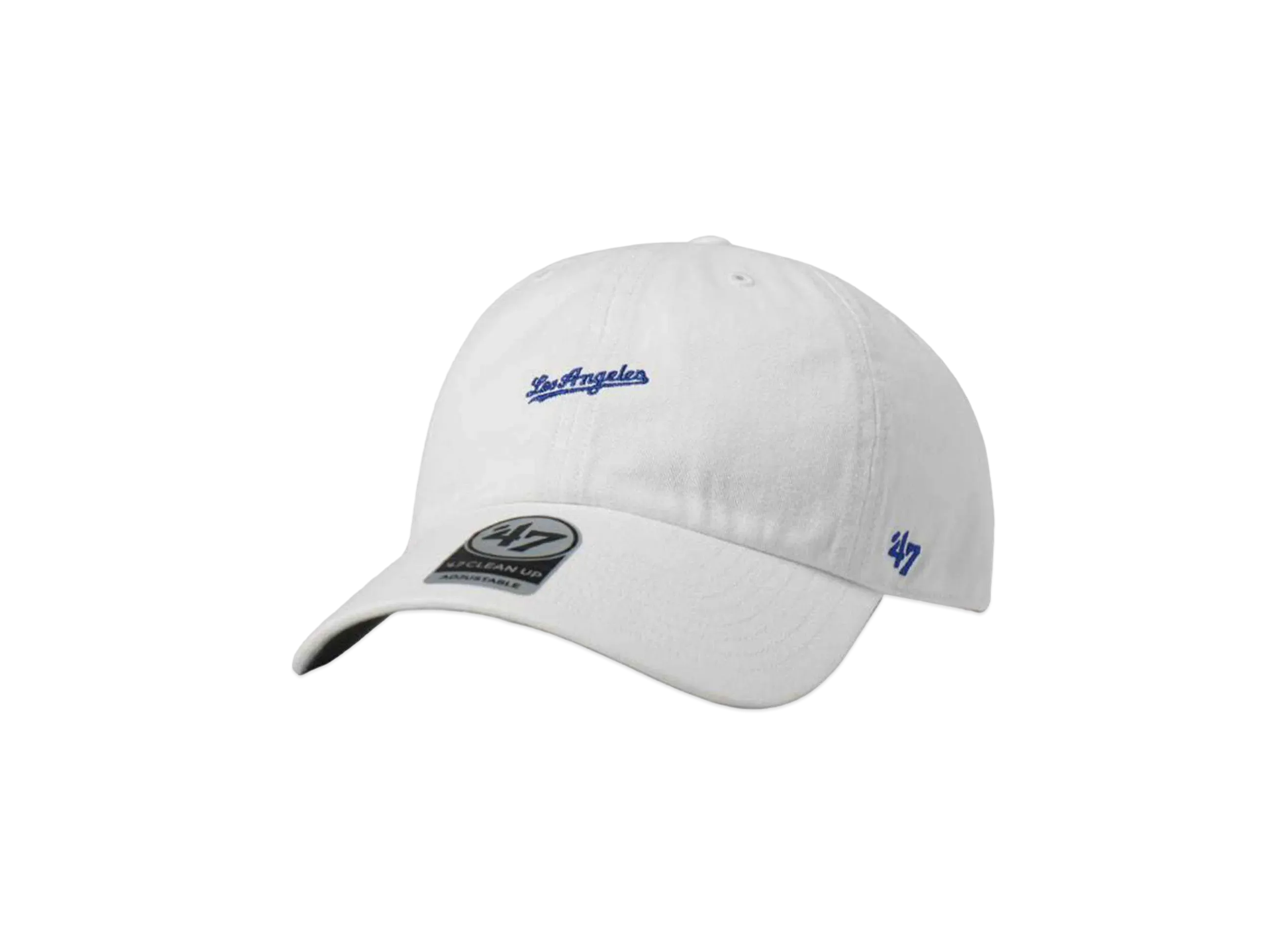'47 Dodgers Base Runner Script CLEAN UP "WHITE"