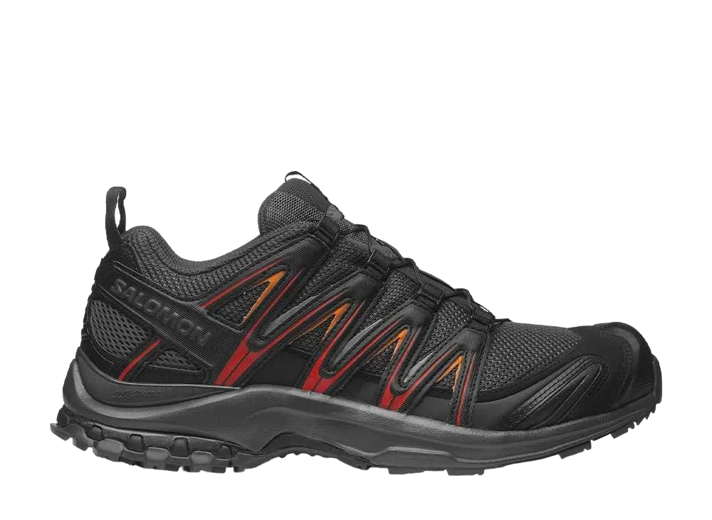 サロモン XA プロ 3D "アスファルト/ブラック/オーロラレッド"