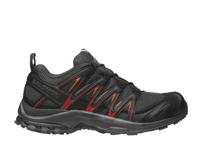 サロモン XA プロ 3D "アスファルト/ブラック/オーロラレッド"