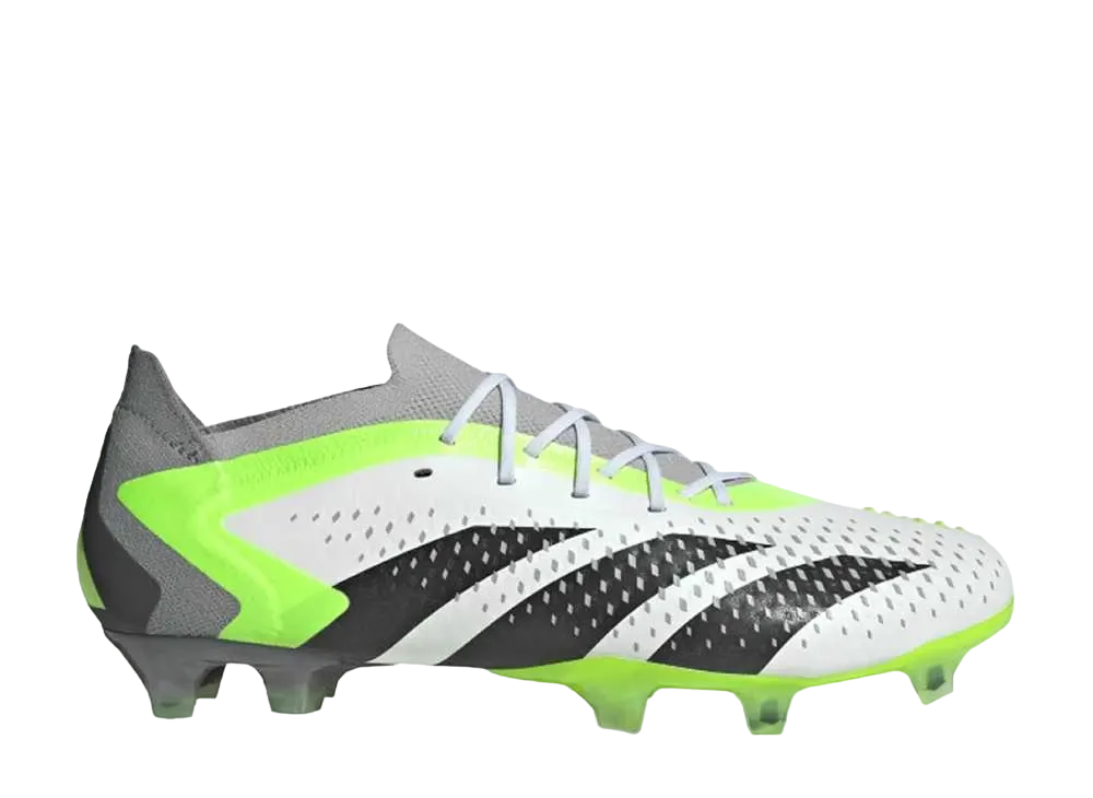 adidas Predator Accuracy 1 L FG "Footwear White/Core Black/Lucid Lemon"