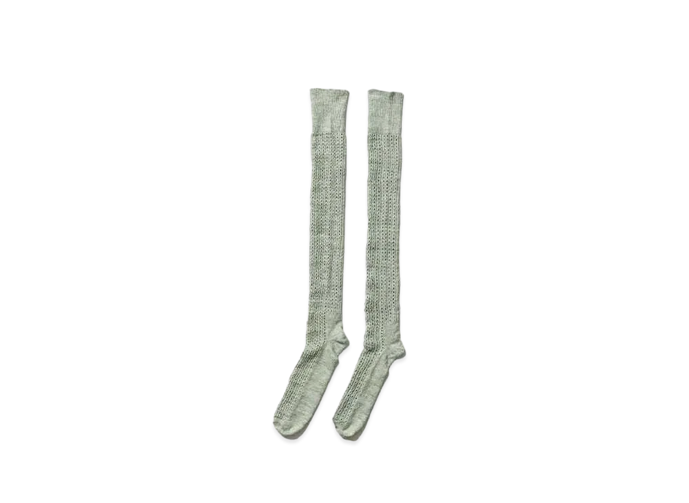 beautiful people Knit Eyelts Socks "Green"