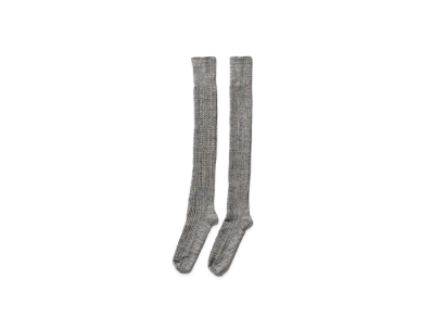 beautiful people Knit Eyelts Socks "Gray"