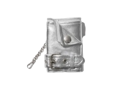 beautiful people Riders Petit Wallet Silver "Silver"