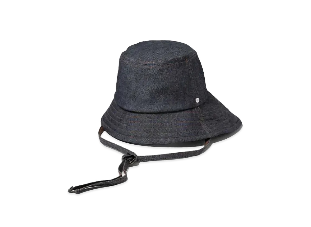 beautiful people Denim Fishing Bucket Hat "Black"