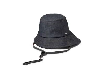 beautiful people Denim Fishing Bucket Hat "Black"