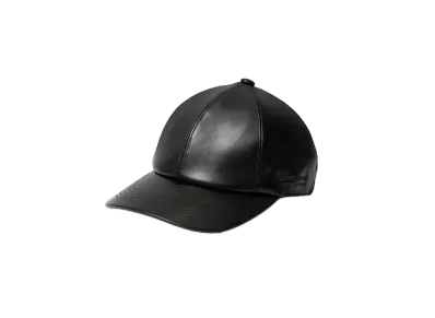 beautiful people Vintage Leather Cap "Black"