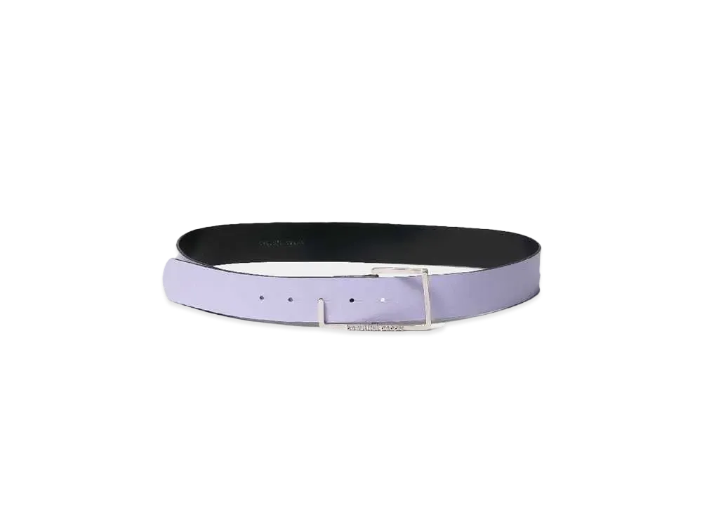beautiful people Double Face Belt In Cowhide "Purple"