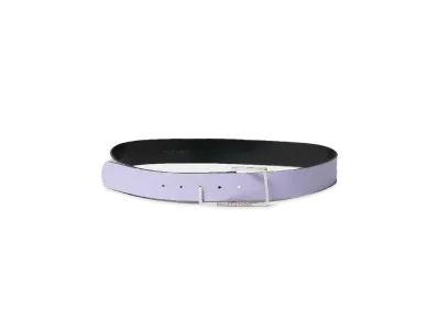 beautiful people Double Face Belt In Cowhide "Purple"