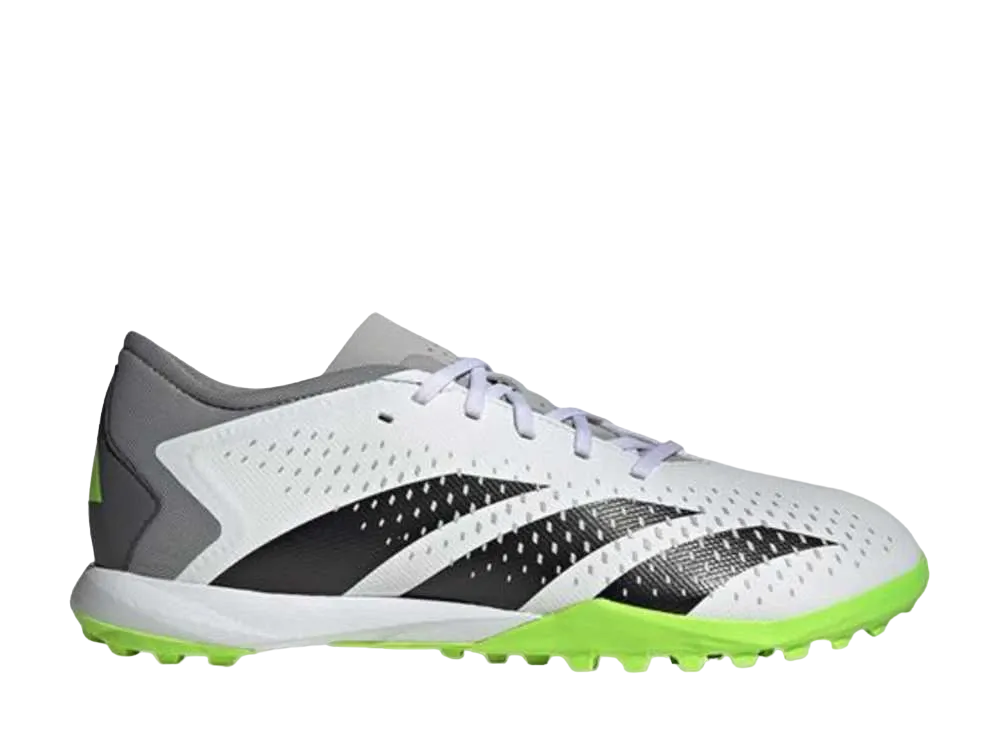 adidas Predator Accuracy 3 L TF "Footwear White/Core Black/Lucid Lemon"