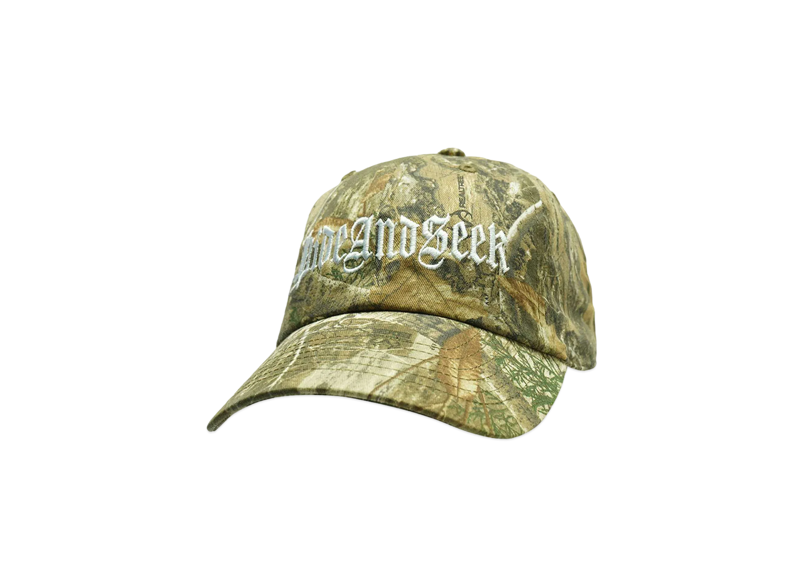 Hide and Seek Old English Baseball CAP "CAMO"