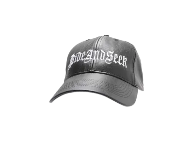 Hide and Seek Old English Baseball CAP "PU LEATHER"