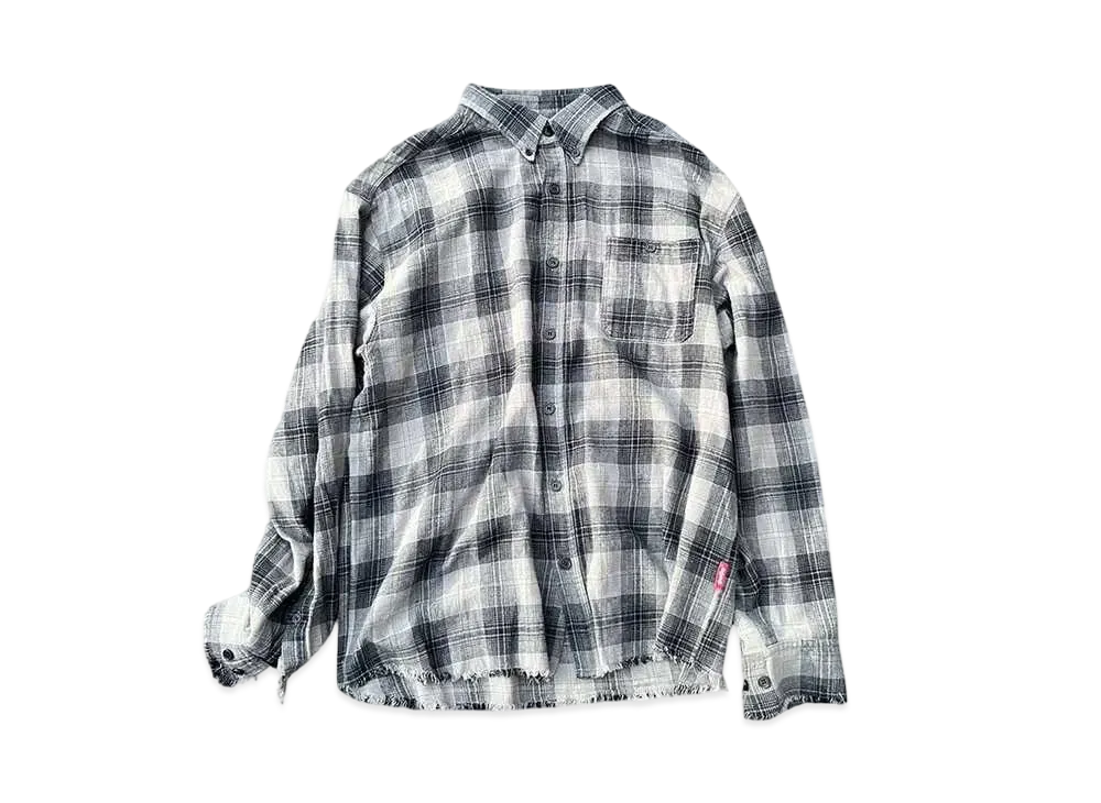 9090 Original Ombre L/S Shirt "BLACK"