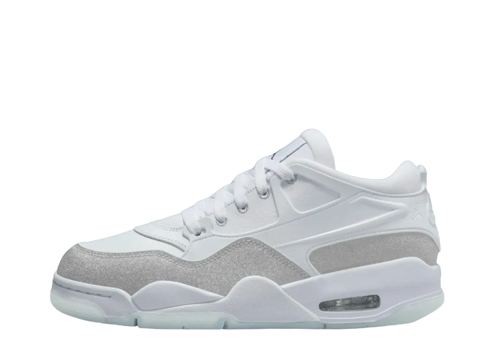 ナイキ ウィメンズ エアジョーダン4 RM "ホワイト/メタリックシルバー"