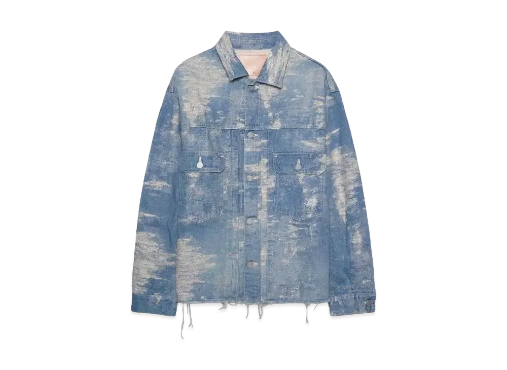 TAAKK 2ND TYPE DENIM JACKET "BLEACH"